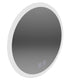 Oglinda LED Rotunda, 60cm, Noxia Touch, Sistem Dezaburire, Dimabila