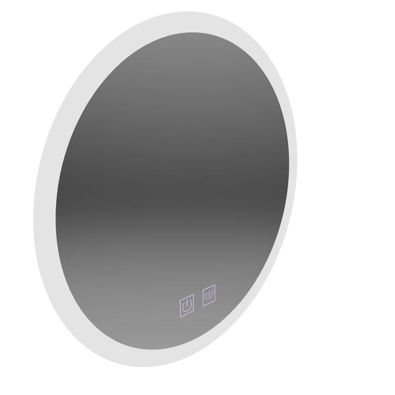 Oglinda LED Rotunda, 60cm, Noxia Touch, Sistem Dezaburire, Dimabila-6