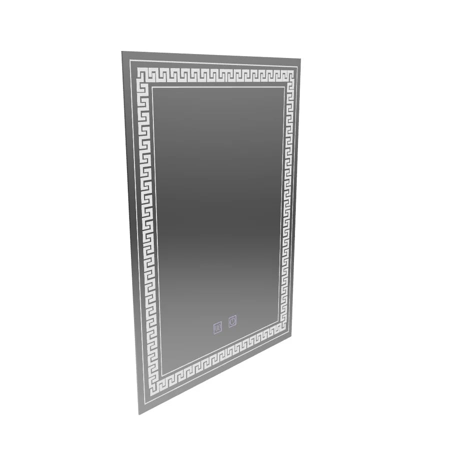 Oglinda LED Rentagulara, 60x80cm, Touch Vivido , Sistem Dezaburire,Dimabila-5