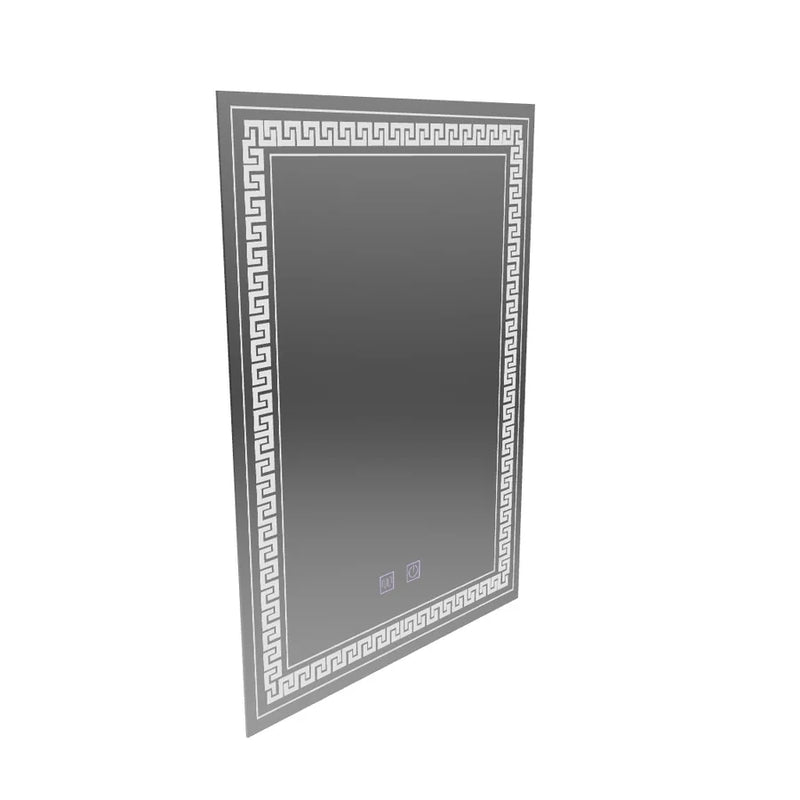 Oglinda LED Rentagulara, 60x80cm, Touch Vivido , Sistem Dezaburire,Dimabila-5
