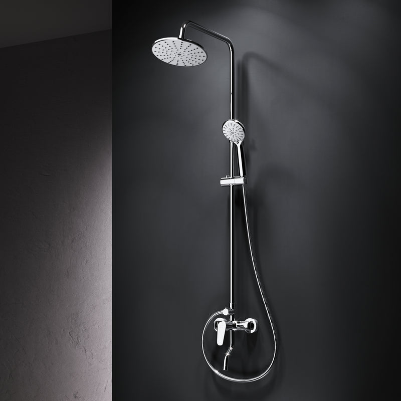 F0783900 - Coloana dus baterie cu teava scuta Crome Shower AM&PM-2