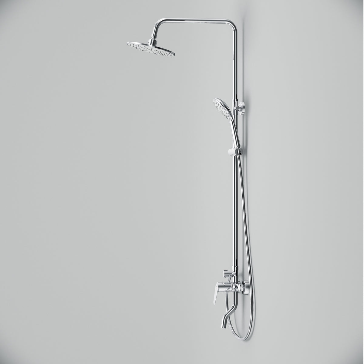 F0783900 - Coloana dus baterie cu teava scuta Crome Shower AM&PM-14