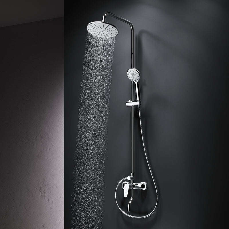 F0783900 - Coloana dus baterie cu teava scuta Crome Shower AM&PM-1