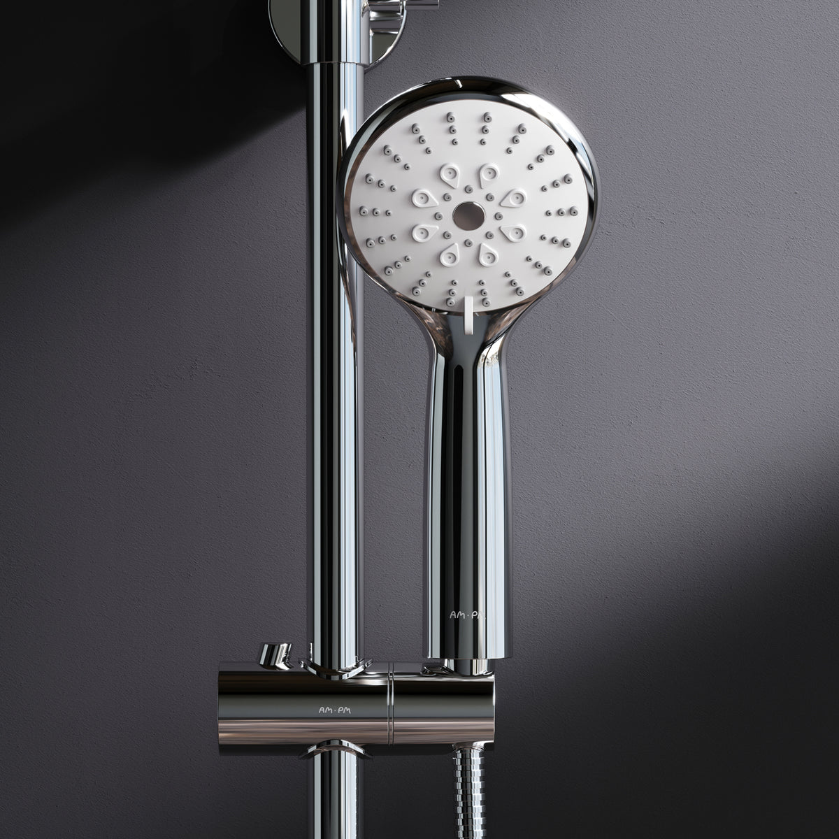 F0783900 - Coloana dus baterie cu teava scuta Crome Shower AM&PM-6