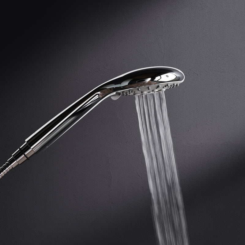 F0783900 - Coloana dus baterie cu teava scuta Crome Shower AM&PM-9