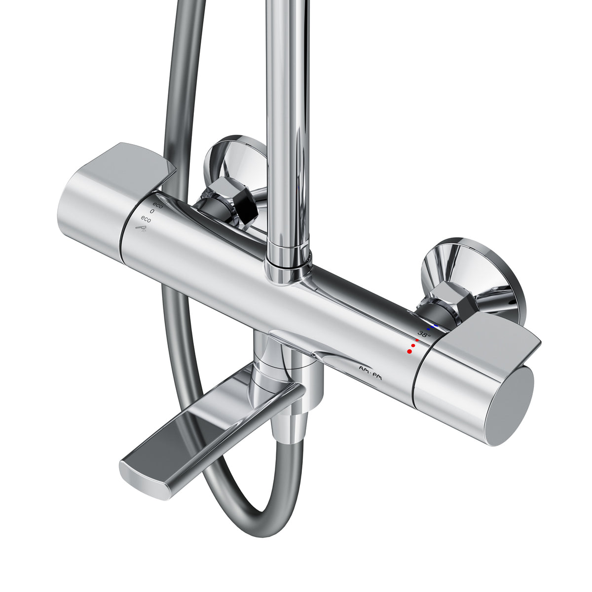 F0785A500 - Coloana dus baterie termostatata crom X-Joy AM&PM-11