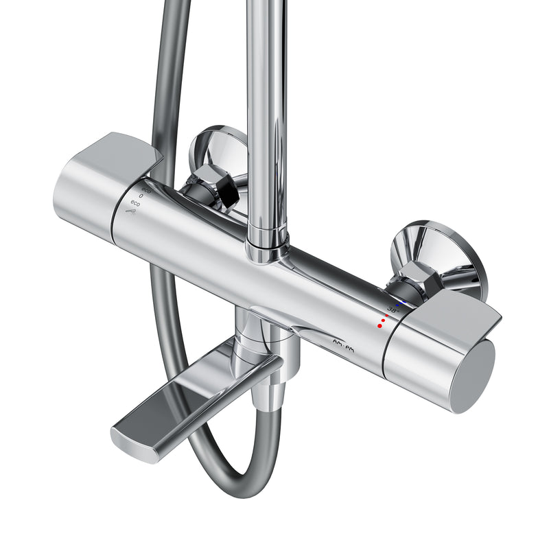 F0785A500 - Coloana dus baterie termostatata crom X-Joy AM&PM-11