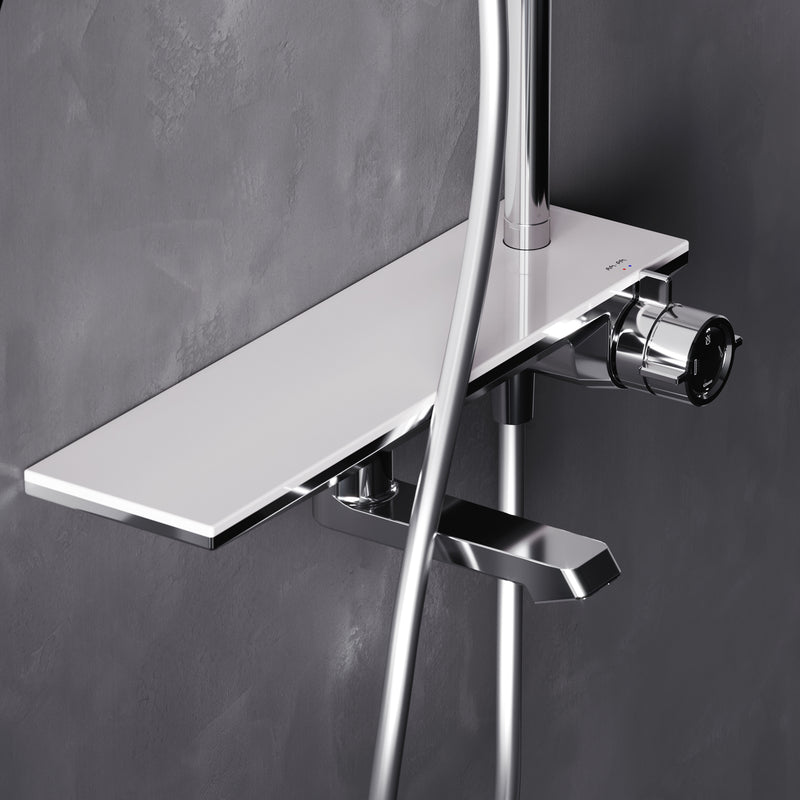 F09H700 - Coloana dus functii multiple crome Flash AM&PM-4