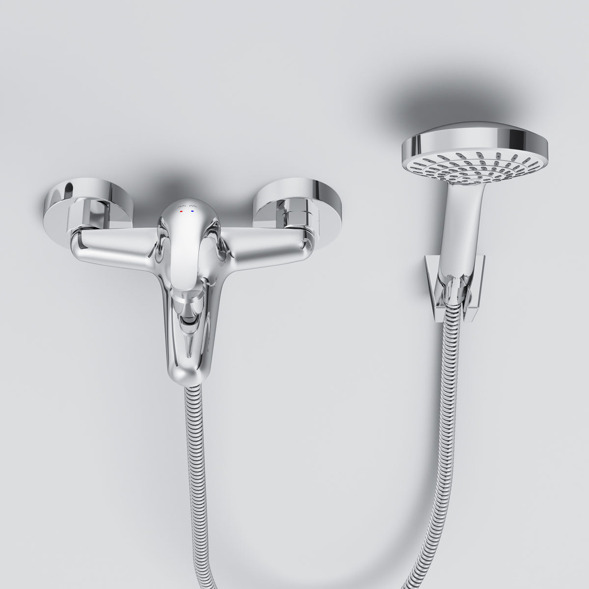 F4098301 - Set Bateri eLavoar + Baterie Cada Teava Scurta + Furtun si Para, Play Crome AM&PM-20