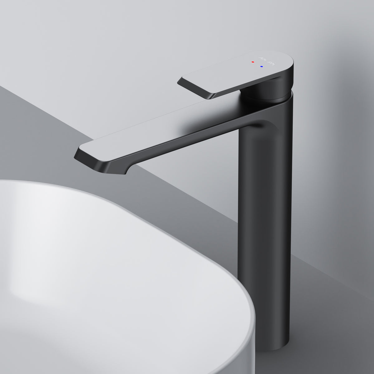 F9H92022 - Baterie Inalta Lavoar negru mat Flash AM&PM-2
