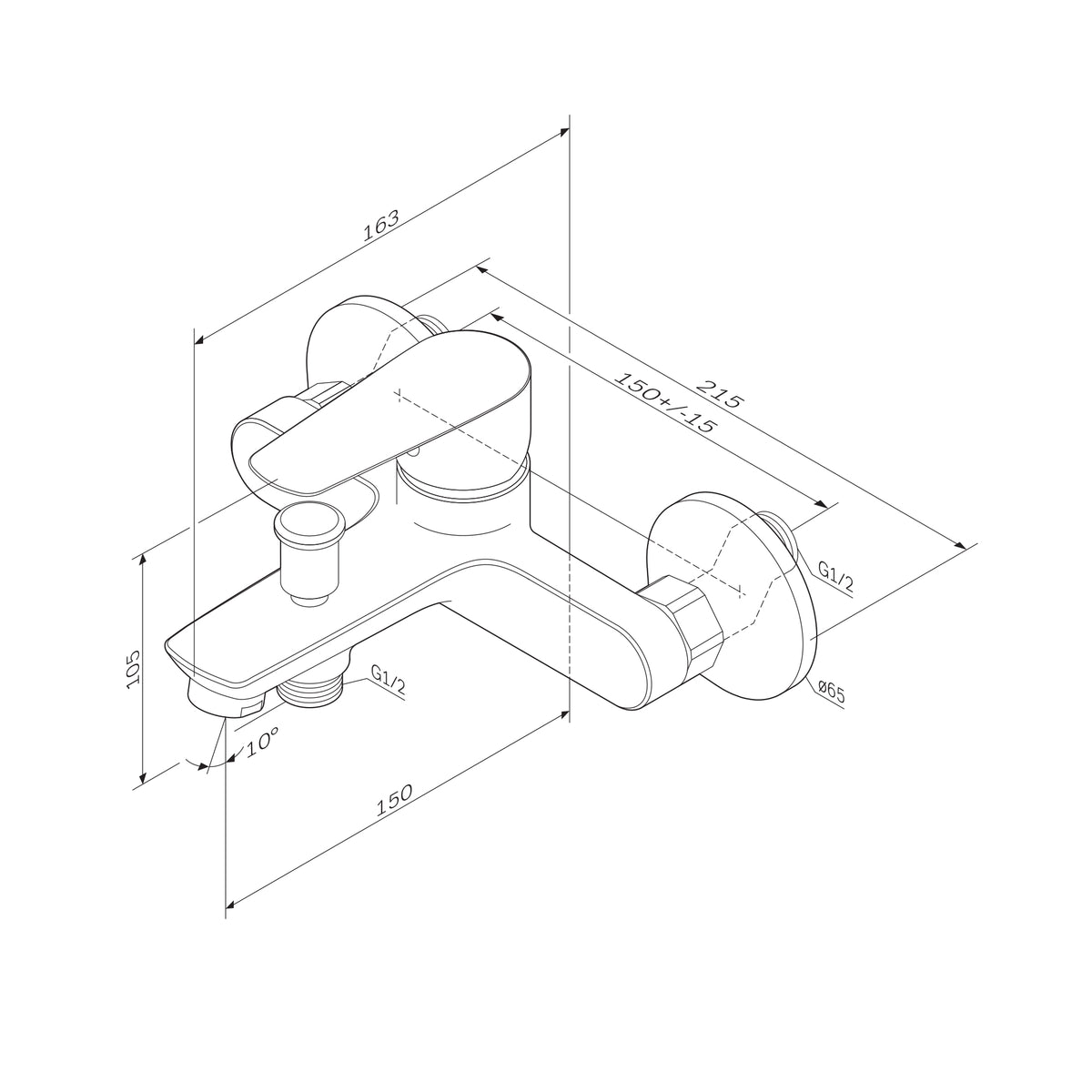 F9U1000 - Baterie dus teava scurta Drive AM&PM-3