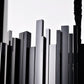 Candelabru Cristal BLOIS Petito 3xE14, Diametru 30cm, Negru, Inaltime Reglabila