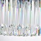Candelabru Cristal BLOIS Petito 3xE14, Diametru 30cm, Negru, Inaltime Reglabila