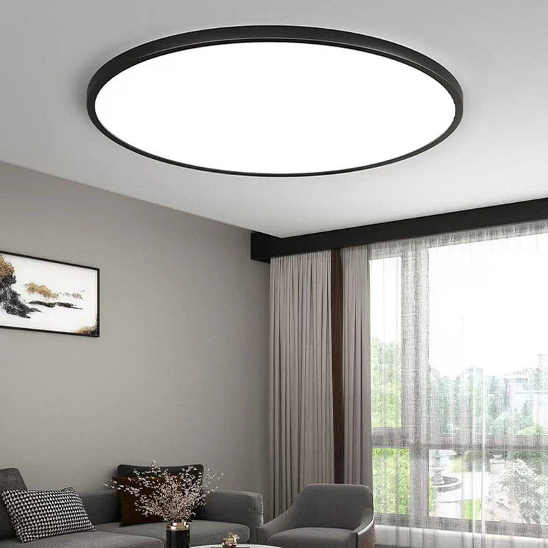 Plafoniera LED SOLIS 47cm 48W Lumina Rece Negru
