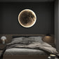 Aplica LED Decorativa Luna 34W Diametru 50CM Lumina Calda Neutra Rece 3000/4000/6000K