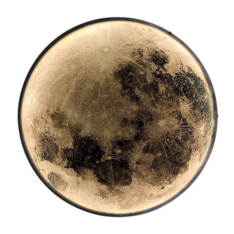 Aplica LED Decorativa Luna 34W Diametru 50CM Lumina Calda Neutra Rece 3000/4000/6000K