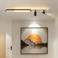 Lustra LED cu Proiector Reglabil FISSO Camilla 70W, lumina Rece/Calda/Neutra, Negru