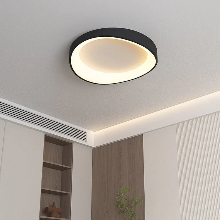 Plafoniera LED cu Telecomanda, PL103/520BK, 29W, Diametru 49cm, Lumina Calda/Rece/Neutra, Negru