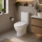 Set WC Cersanit compact 736 Trapez Moduo 010 3/5L, CleanON + Soft Close, Scurgere Laterală K116-055