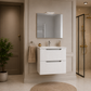 Mobilier de baie Ibiza + Oglinda cu lampa led