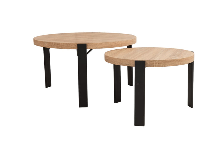 Set 2 mese cafea MC-116, 80x45 cm, MDF