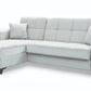 Coltar extensibil New Dynamic, cu spatiu depozitare, crem