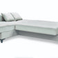 Coltar extensibil New Dynamic, cu spatiu depozitare, crem