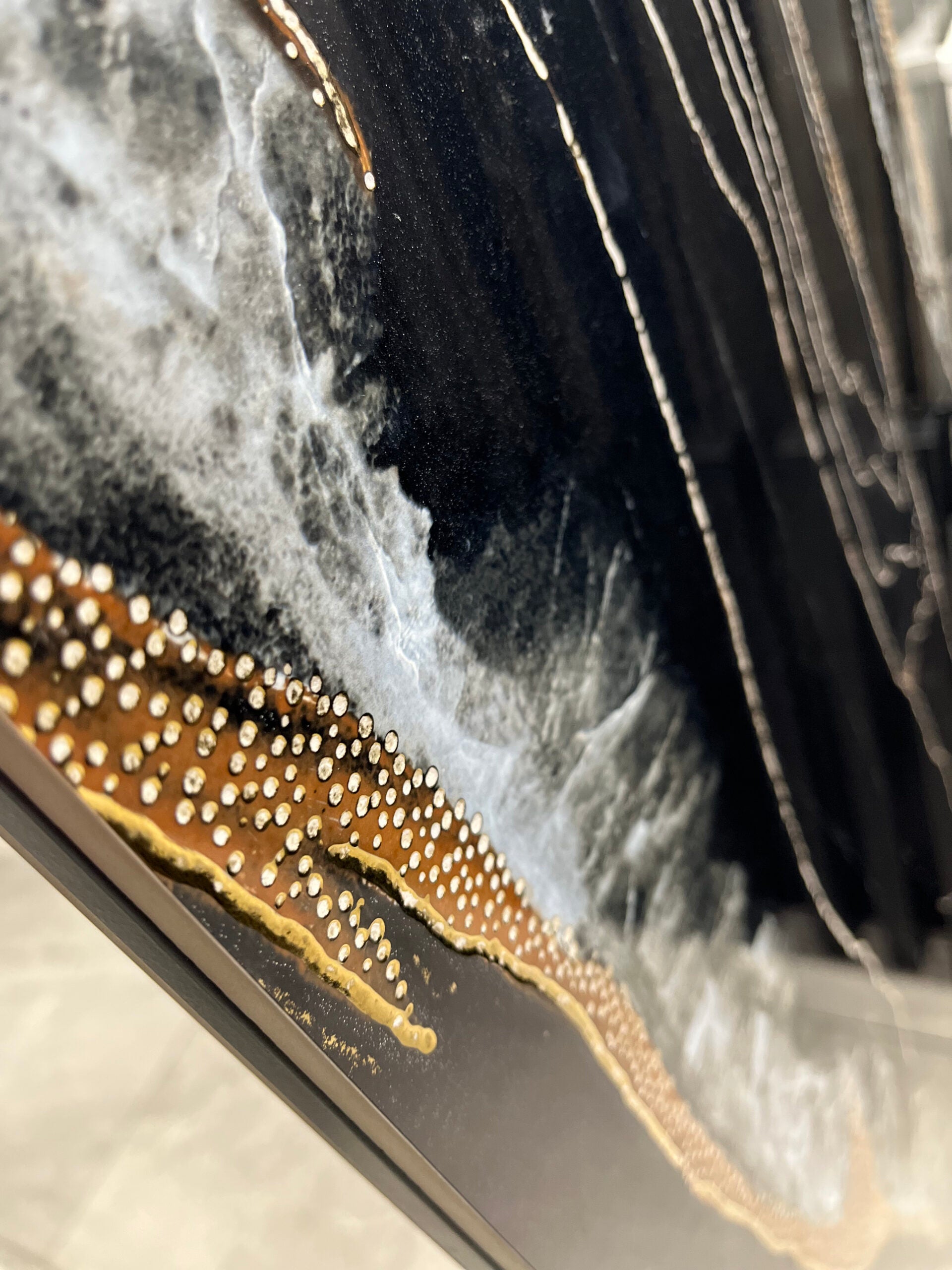 Gresie Black Golden Veins 60x120 1.44