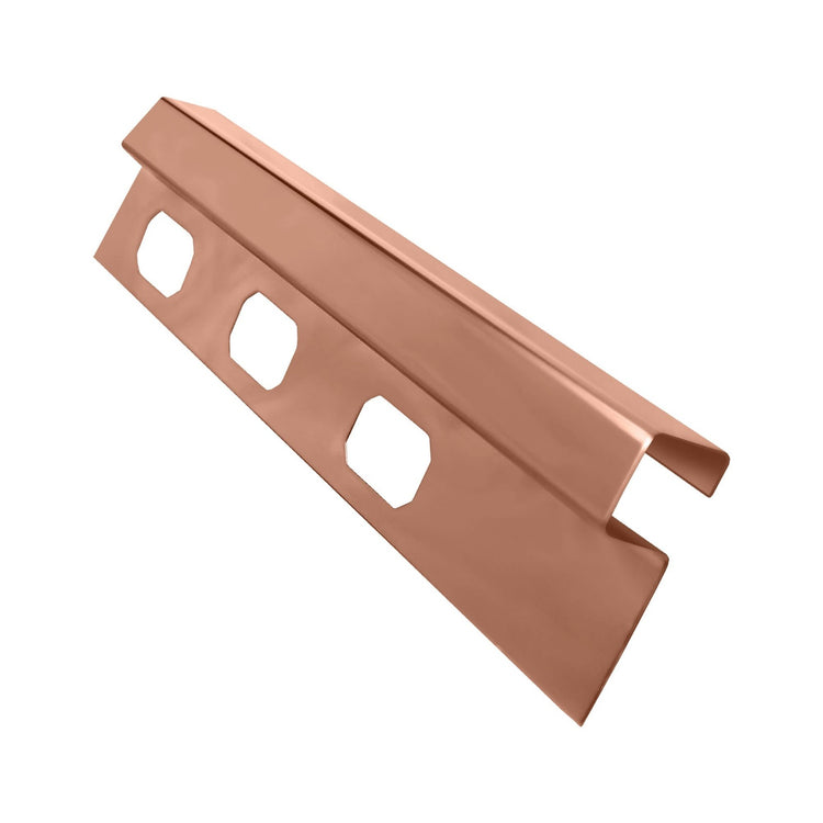 Profil INOX colt exterior patrat  10mm x 2.7m