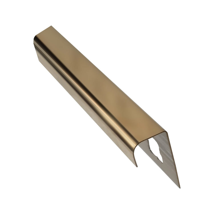 Profil INOX colt exterior 10mm x 2.7m