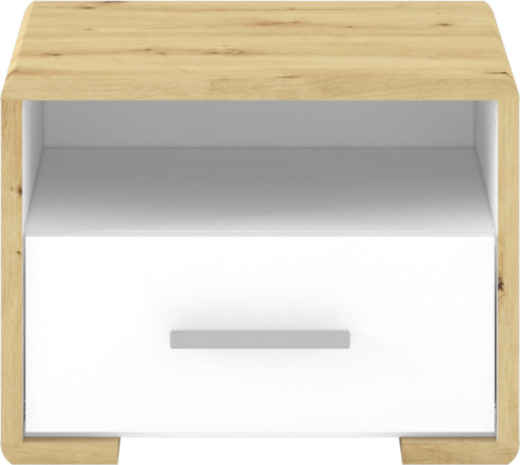 DORMITOR BIANCA ALB/ARTISAN