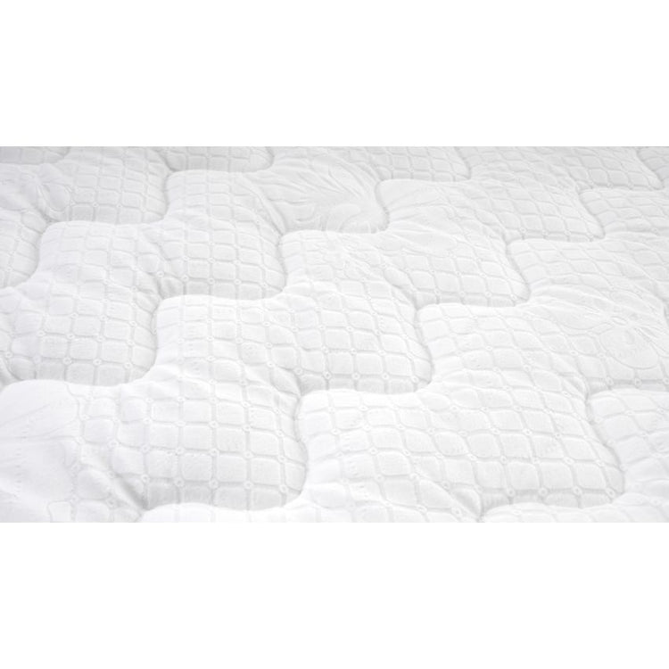 Pat Mamu, 160x200 cm, cappuccino, cu saltea si somiera metalica rabatabil