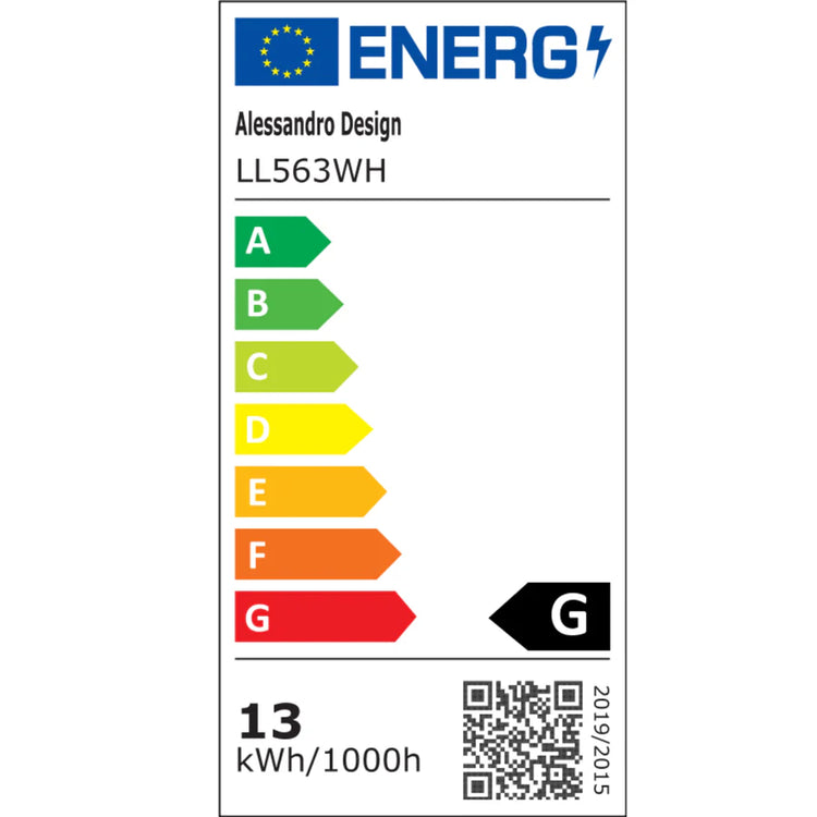 Lustra LED VERTEX Infinitum 13W, Lumina Rece/Calda/Neutra, Alb