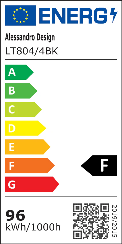 Lustra LED cu telecomanda SUSAN 96W, 4 Patrate, lumina Rece/Calda/Neutra, Dimabila, Negru