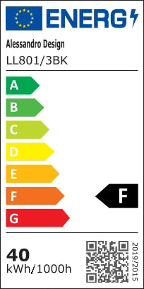 Lustra LED PULSARIS 40W, 3 Patrate, lumina Rece/Calda/Neutra, Negru-7