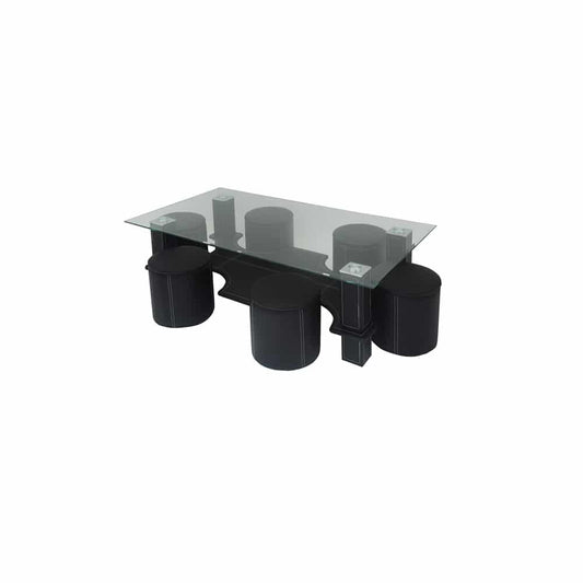 Măsuță de cafea cu 6 taburete mc-15
