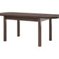 Masa extensibila 160x200 cm mb-12 venus1, nuc, lemn masiv de fag si pal