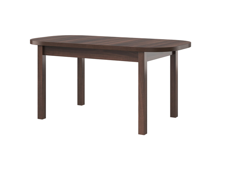 Masa extensibila 160x200 cm mb-12 venus1, nuc, lemn masiv de fag si pal