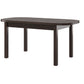 Masa extensibila 160x200 cm mb-12 venus1, wenge, lemn masiv de fag si pal