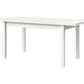 Masa extensibila 140-180x80 cm mb-21 modena1, alb, lemn masiv de fag si pal