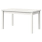 Masa extensibila 140-180x80 cm mb-21 modena1, alb, lemn masiv de fag si pal