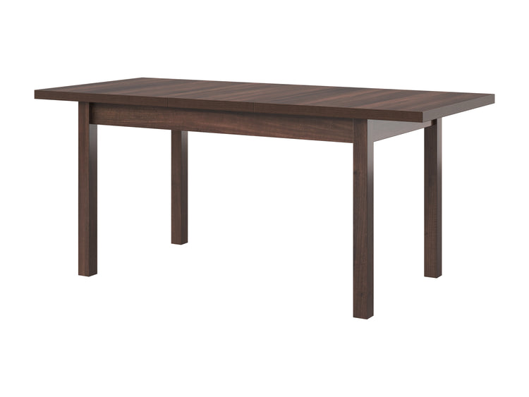 Masa extensibila 140-180x80 cm mb-21 modena1, nuc, lemn masiv de fag si pal