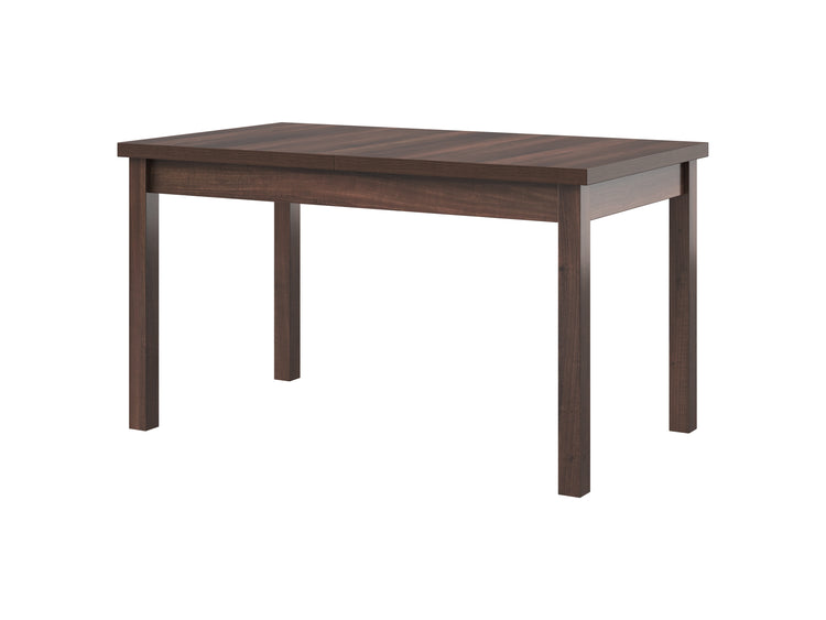Masa extensibila 140-180x80 cm mb-21 modena1, nuc, lemn masiv de fag si pal