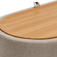 Set masa cafea cu 2 tabureti, MC-141, bej