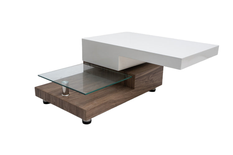 Masa cafea HT-006, 72x45x38 cm, stejar, MDF