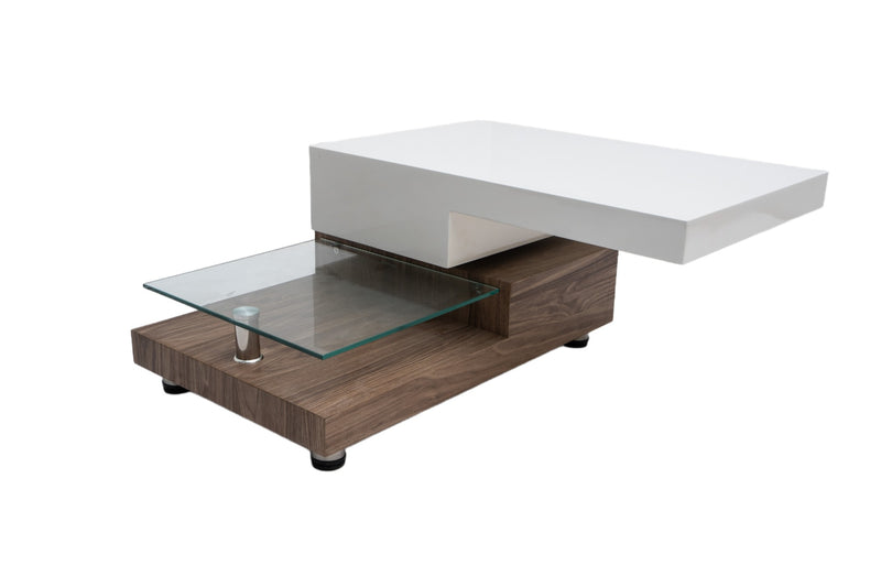Masa cafea HT-006, 72x45x38 cm, stejar, MDF-5