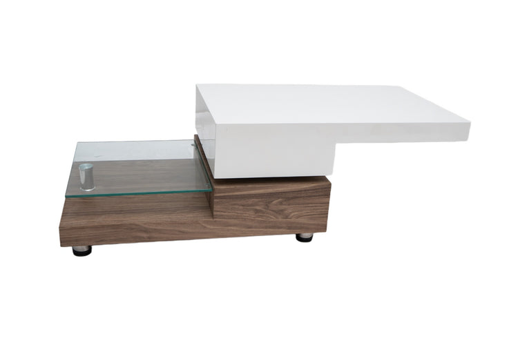 Masa cafea HT-006, 72x45x38 cm, stejar, MDF