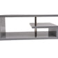 Masa cafea HT-016, 100x60x42 cm, gri lucios