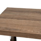 Masa cafea HT-74, 44x38x52 cm, stejar, MDF