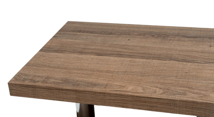 Masa cafea HT-74, 44x38x52 cm, stejar, MDF